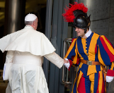 Vatican Guard and Pope