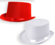 Top Hats Red White