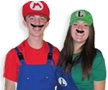 Mario and Luigi Italian