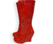 Red PVC Boots