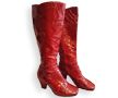 Red Patent Boot