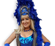 Blue Las Vegas Carnival
