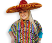 Colourful Mexican Poncho