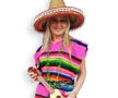 Mexican Poncho Pink