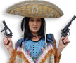 Mexican Woman Bandit