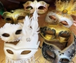 Gold White Masquerade