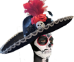 Mexican Day of Dead Sombrero