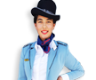 Air Hostess Blue