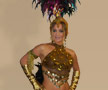 Gold Las Vegas Showgirl