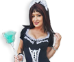 Playful Frenchmaid